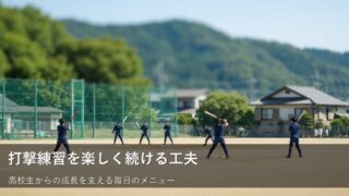 高校生の打撃練習、無理なく「自分の形」を見つけるヒント 