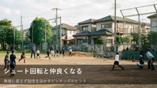 シュート回転で悩むなら。力まずに「自然な変化」を楽しむピッチングのコツ 